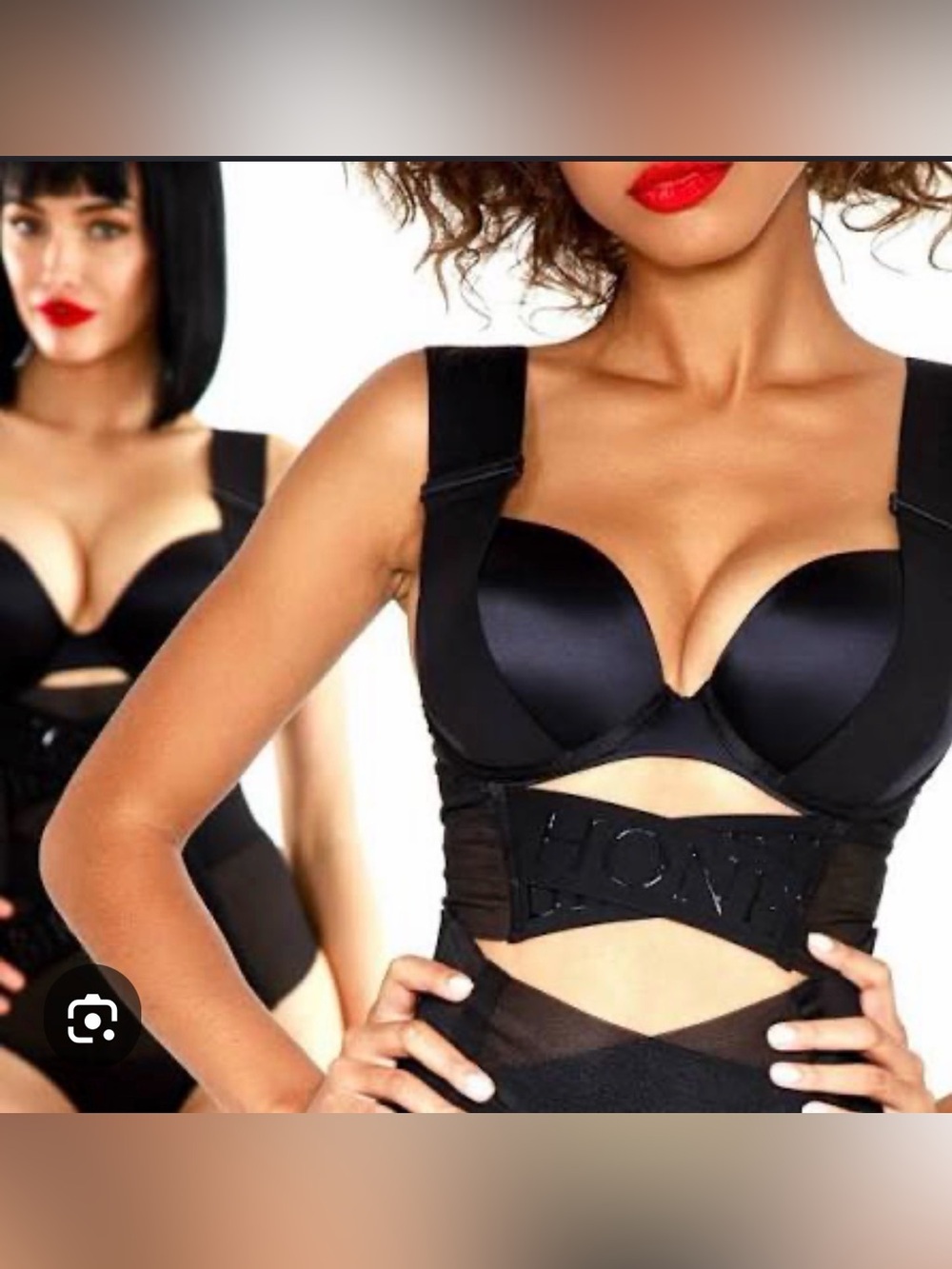 Honey birdette black bra 38D Alexis push-up